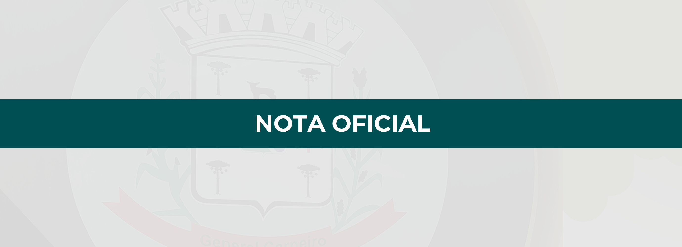 NOTA OFICIAL