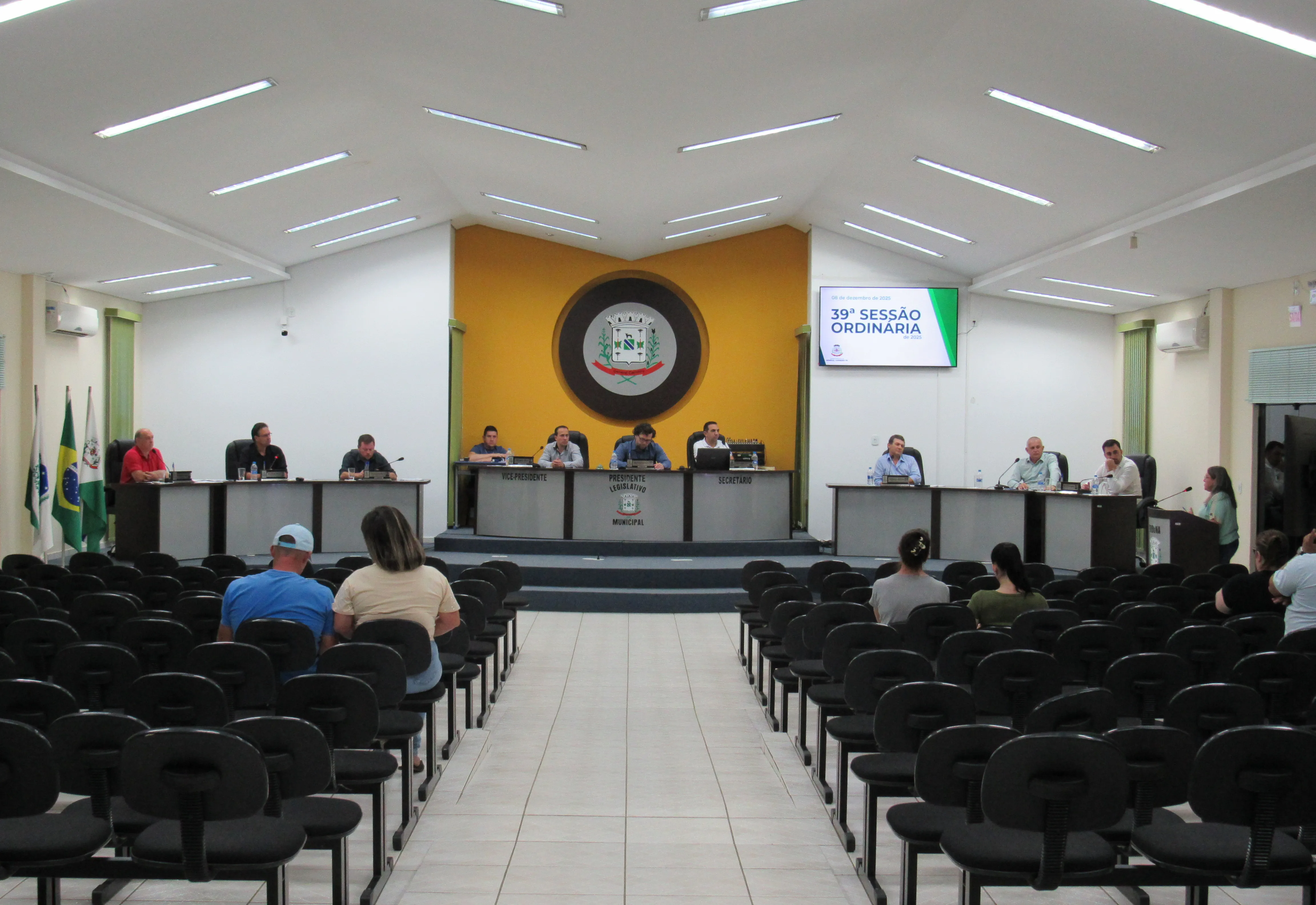 39ª SESSÃO ORDINÁRIA DE 2025 – 16ª LEGISLATURA.